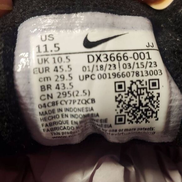 Mens Nike Air Max Solo DX3666-001 Sneakers Black/Jade/Red Low Top Sneakers Shoe - Picture 8 of 8